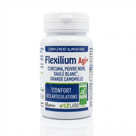 FLEXILIUM VEGAN Agi+ - 60 gél. - Articulations et Capital Osseux - LT Labo