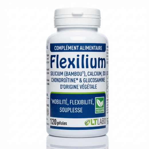 FLEXILIUM VEGAN - 120 gél. - Articulations et Capital Osseux - LT Labo