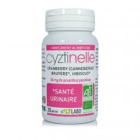 CYSTINELLE - 30 gélules - Confort Urinaire et Drainage - LT Labo