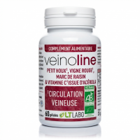 VEINOLINE 60 gélules bio - LT labo - Circulation veineuse et lymphatique