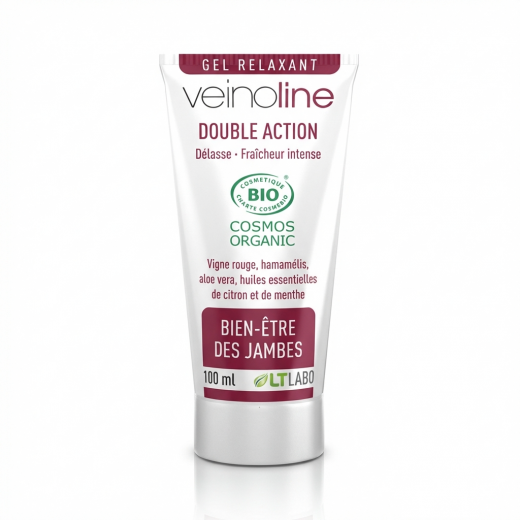 VEINOLINE GEL BiO - 100 ml - Fraîcheur Jambes - LT Labo
