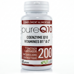 PURE Q10 - 60 gél. - Coenzyme Q10 Fermentation - LT Labo