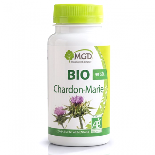 CHARDON-MARIE Bio 90 gél. - Protection Foie et Détox - MGD Nature