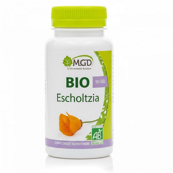 ESCHOLTZIA BIO 90 gél. - Détente et Sommeil - MGD Nature