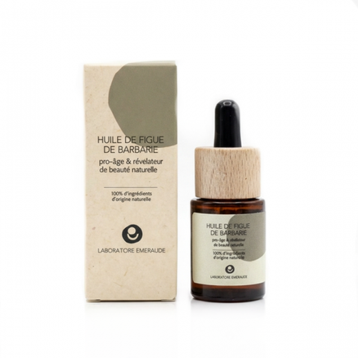 HUILE FIGUE DE BARBARIE - Anti-Âge - Laboratoire Émeraude