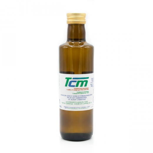 TCM Huile de Coco - 500 ml - Énergie Cellulaire et Soutien Cognitif - Jade Recherche