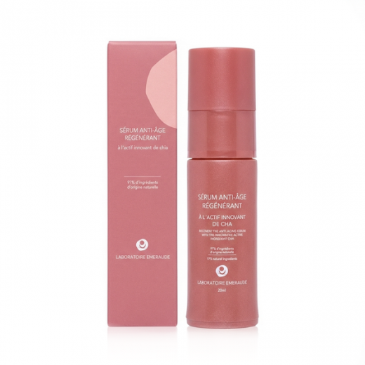 SÉRUM ANTI-ÂGE CHIA - Fermeté et Éclat - Laboratoire Émeraude