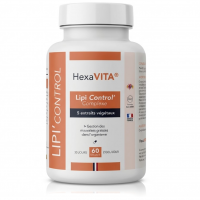 LIPICONTROL - 60 gélules - Équilibre du Cholestérol - HEXA3