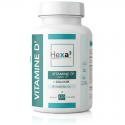 VITAMINE D3 2000UI + CALCIUM - 120 gél. - Os et Muscles - Hexa3