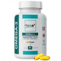 OMÉGA-3 EPAX - système cardiovasculaire. - 60 caps. - Hexa3