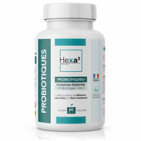 PROBIOTIQUES + - 10 Mds UFC - Équilibre Intestinal - Hexa3