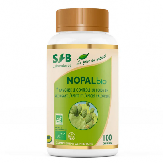NOPAL BIO 400 - 100 gél. - Minceur et Capteur Graisses - SFB