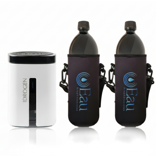 Pack IDROGEN + 2 Bouteilles Photoniques - Eau Hydrogénée LEAU-LAVIE
