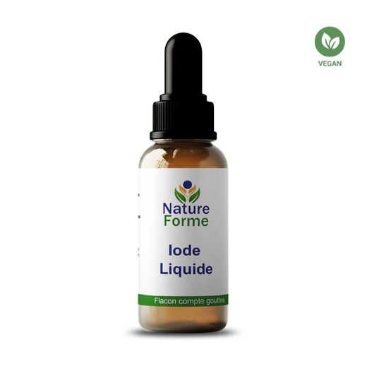 IODE LIQUIDE - Thyroïde et Système Nerveux - 29 ml - Nature forme