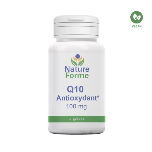 COENZYME Q10 - Vitamine E - Énergie Antioxydant - 60gél - Nature forme