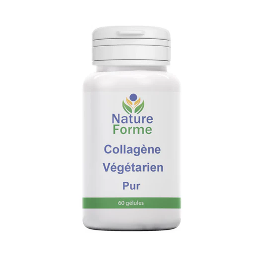 COLLAGÈNE VÉGÉTARIEN - Régénère Souplesse tissus 60gél - Nature forme
