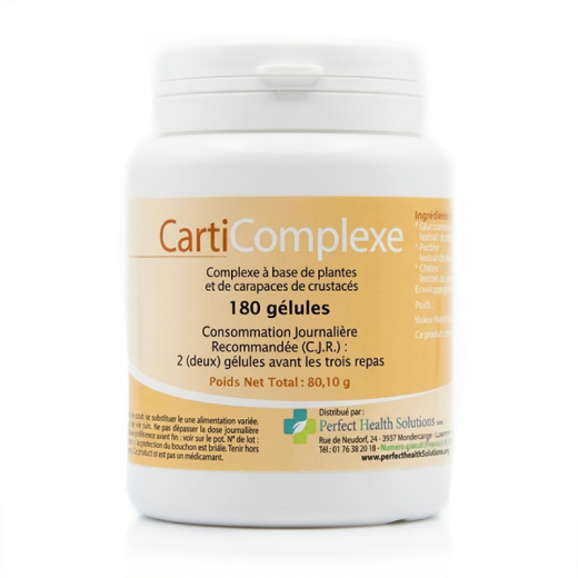 CARTI COMPLEXE - Mobilité et Structure - 90 gél. - Perfect Health Solutions