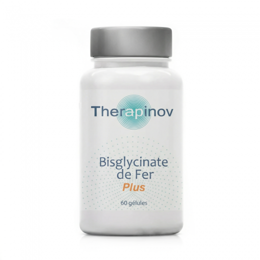BISGLYCINATE DE FER PLUS - Fatigue et anémie- Therapinov