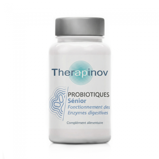 PROBIOTIQUES Senior - Flore Intestinale & Vitalité - Therapinov
