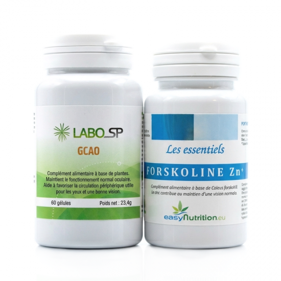 Pack GCAO, Forskoline - Tension Oculaire - LaboSP