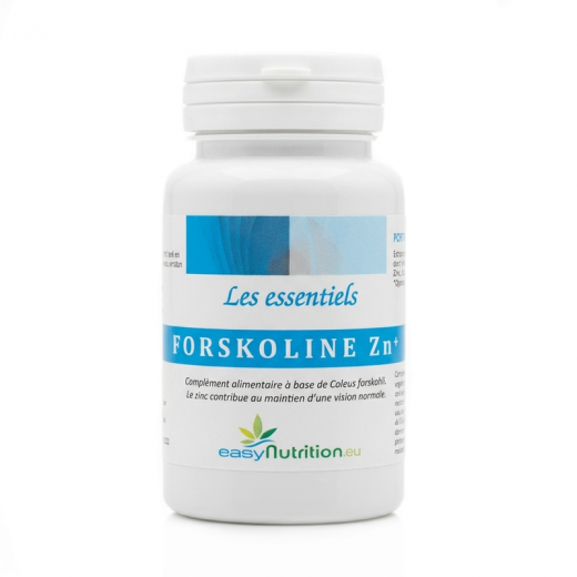 FORSKOLINE et ZINC 60 gél - Vision et Métabolisme - EasyNutrition