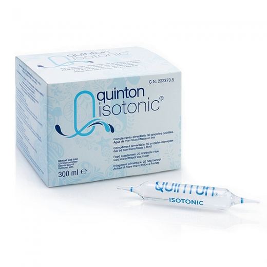 ISOTONIC - Équilibre et Réhydratation Cellulaire - 30 Ampoules - QUINTON