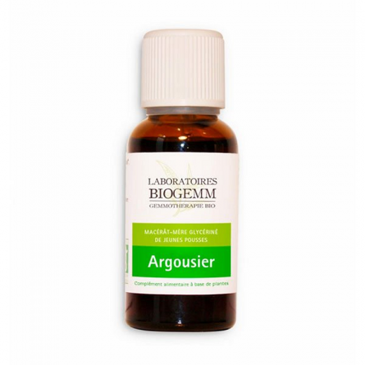 ARGOUSIER BIO - Macérât de Bourgeons Adaptogène et Vitalité - Biogemm