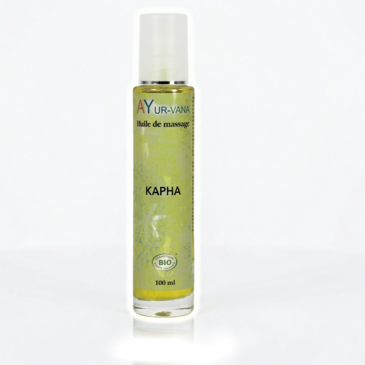 HUILE BIO KAPHA 100 ml - Énergie, Drainage & Tonus - Ayur-Vana