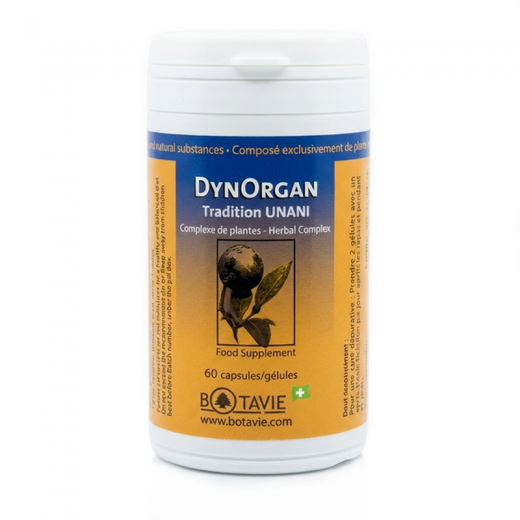 DYNORGAN 60 - Détox et Drainage des Organes Vitaux -  Botavie