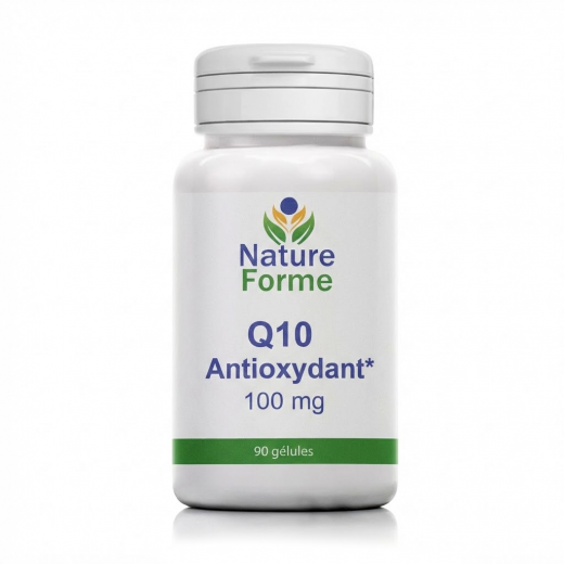 COENZYME Q10 - Vitamine E - Énergie Antioxydant - 90gél - Nature forme