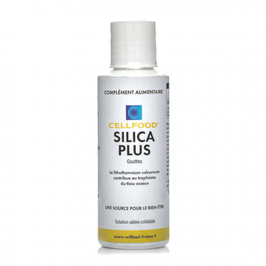 SILICA PLUS - Souplesse Articulaire et Capital Osseux 118ml - CELLFOOD