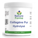 COLLAGÈNE PUR HYDROLYSÉ - Peau, articulations - 500g Poudre - NATURE FORME