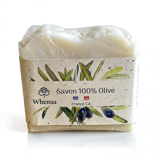 Savon DE CASTILLE PURE OLIVE FRANCE Extra-Doux 110g - WHENUA