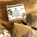 SAVON BIÈRE et RHASSOUL Shampoing & Barbe 110g - WHENUA
