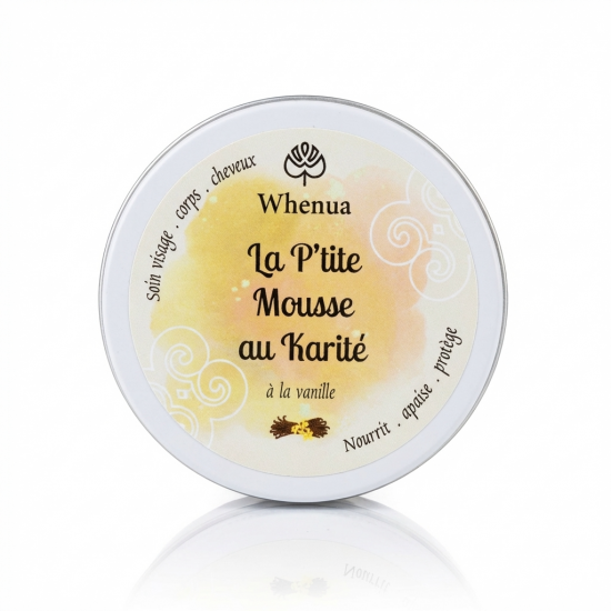 LA P'TITE MOUSSE de Karité façon Chantilly de Vanille 75ml - WHENUA