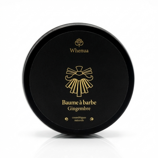 BAUME À BARBE GINGEMBRE Naturel Bio 60ml - WHENUA