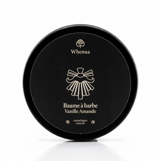 BAUME À BARBE VANILLE AMANDE Naturel Bio 60ml - WHENUA
