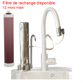 CARTOUCHE ARAGON AQUA sur évier - Filtration extrême revitalisation - Geyser