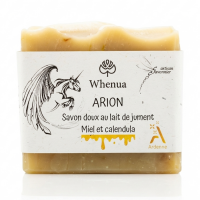 SAVON ARION au Lait de Jument, Miel & Calendula - WHENUA