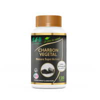 CHARBON VÉGÉTAL Super Activé Nature 120 Gél - gaz ballonements - SFB