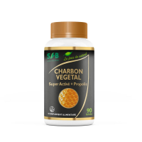 CHARBON ACTIVÉ & PROPOLIS 90 gél- Adieu aux ballonnements . - SFB