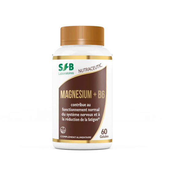MAGNÉSIUM MARIN B6 Retrouvez votre sérénité - 60 gél. - SFB