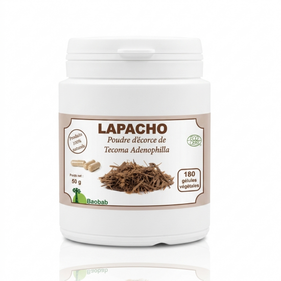 LAPACHO 180 gél. - Immunité & Équilibre Microbien - Baobab