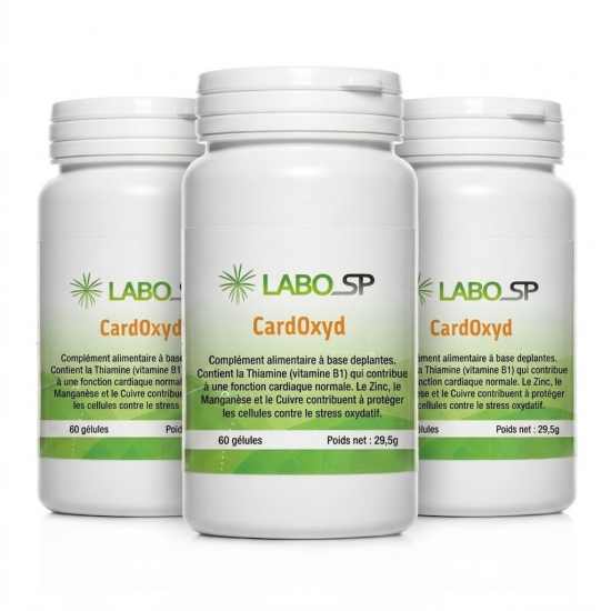 CARDOXYD x3 - Protection Cardiovasculaire et Antioxydant - Labosp