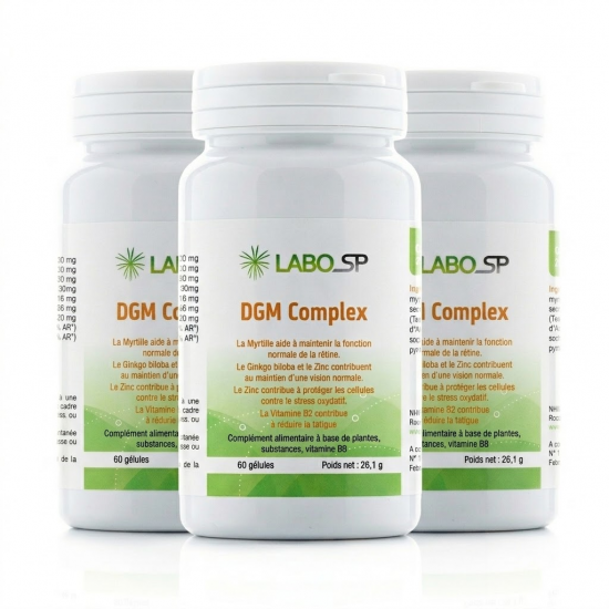 DGM COMPLEX x3 - Protection Rétine et Macula DMLA - LaboSP