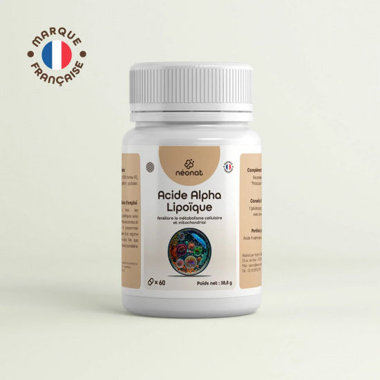 ACIDE ALPHA LIPOÏQUE 30 gél - Antioxydant Universel Énergie - Néo-Nat