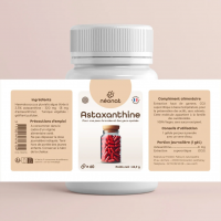 ASTAXANTHINE 8 mg (60 gélules) - Anti-Oxydant Yeux - Néo-Nat