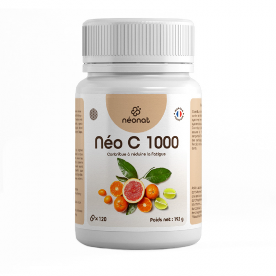 NÉO C 1000 VITAMINE C 120 Comprimés - Immunité - Néo-Nat