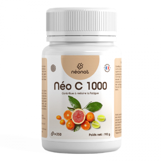 NÉO C 1000 VITAMINE C 250 Comprimés - Immunité - Néo-Nat