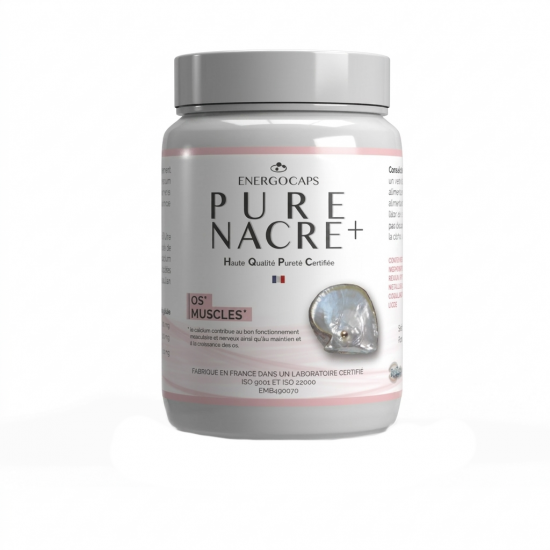 NACRE 800 mg 60 Gélules - Calcium Naturel - Néo-Nat